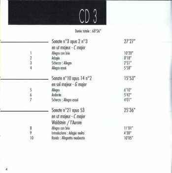 10CD/Set di cofanetti Ludwig van Beethoven: Integrale Des Sonates Pour Piano & Variations Diabelli = Complete Piano Sonatas & Diabelli Variations