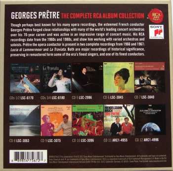 12CD/Set di cofanetti Georges Prêtre: The Complete RCA Album Collection