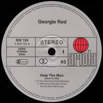 LP Georgie Red: Help The Man