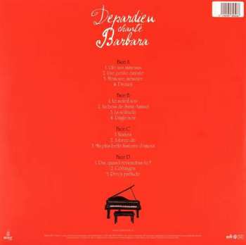 2LP/CD Gérard Depardieu: Depardieu Chante Barbara