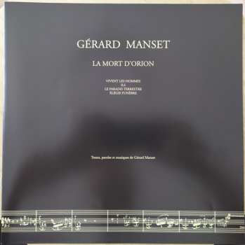 LP Gérard Manset: La Mort d'Orion
