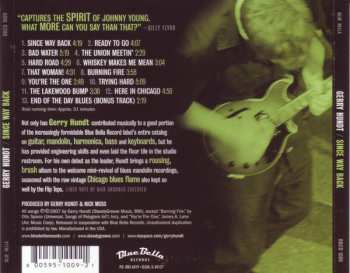 CD Gerry Hundt: Since Way Back