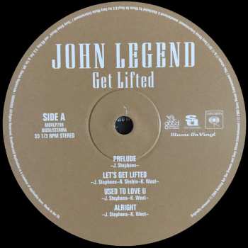 2LP John Legend: Get Lifted