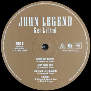 2LP John Legend: Get Lifted