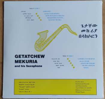 LP Getachew Mekuria: Getatchew Mekuria And His Saxophone