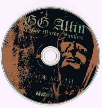 CD GG Allin & The Murder Junkies: Savage South Best Of 1992 Tour