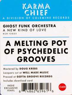 LP Ghost Funk Orchestra: A New Kind Of Love CLR | LTD | NUM
