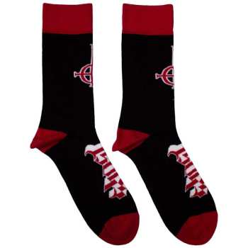 Merce Ghost: Ghost Unisex Ankle Socks: Symbol (black) (uk Size 4 - 7) 36 - 42