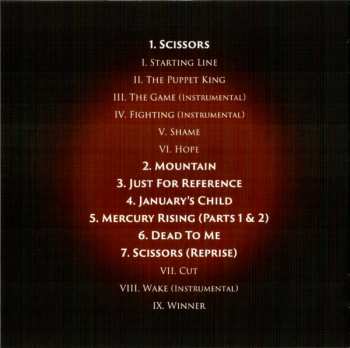 CD Ghost of the Machine: Scissorgames