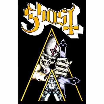 Merch Ghost: Poster in tessuto Clockwork Ghost