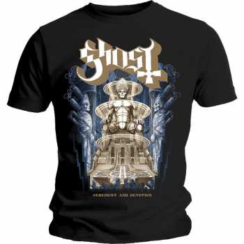 Merch Ghost: Maglietta Ceremony & Devotion 