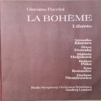 2LP/Set di cofanetti Giacomo Puccini: La Bohème (2xLP + BOX + BOOKLET)