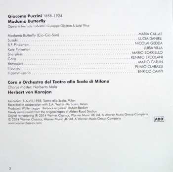 2CD Maria Callas: Madama Butterfly 