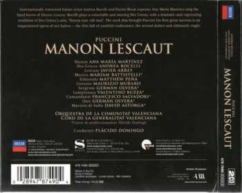 2CD Giacomo Puccini: Manon Lescaut