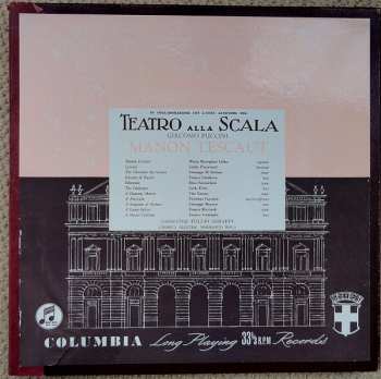 Album Maria Callas: Manon Lescaut - Teatro Alla Scala