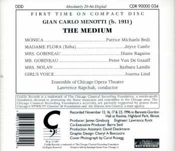 CD Gian Carlo Menotti: The Medium