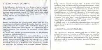 CD Gianni Coscia: L'Archiliuto