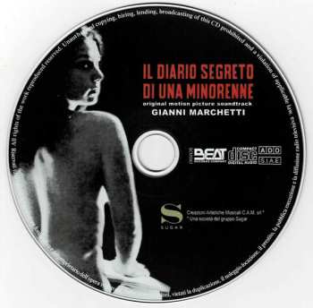 CD Gianni Marchetti: Il Diario Segreto Di Una Minorenne (Original Motion Picture Soundtrack) LTD