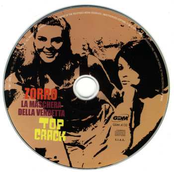 CD Gianni Marchetti: Zorro La Maschera Della Vendetta / Top Crack (Original Soundtracks In Mono And Full Stereo) LTD