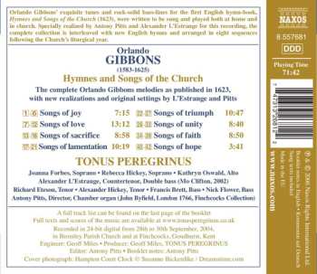 CD Orlando Gibbons: Hymns And Songs Of The Church