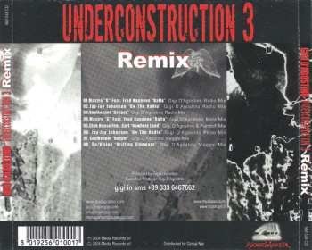 CD Gigi D'Agostino: Underconstruction 3 Remix