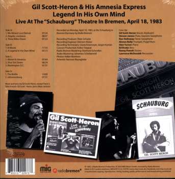 2LP Gil Scott-Heron And His Amnesia Express: Legend In His Own Mind CLR | LTD