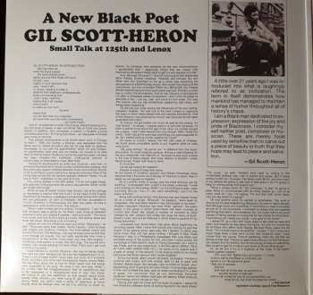 LP Gil Scott-Heron: Small Talk At 125th And Lenox