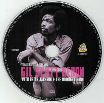 CD Gil Scott-Heron: Village Gate New York 1976