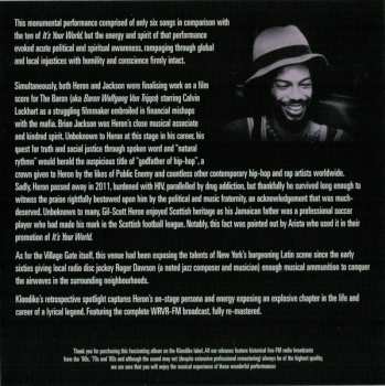 CD Gil Scott-Heron: Village Gate New York 1976