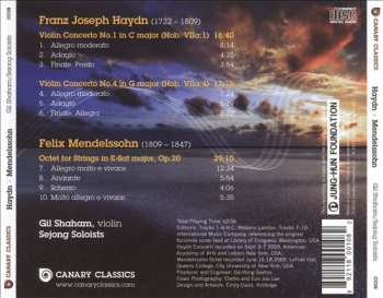 CD Gil Shaham: Haydn Violin Concertos : Mendelssohn Octet