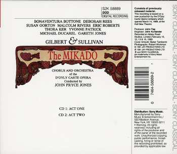 2CD/Set di cofanetti Gilbert & Sullivan: The Mikado