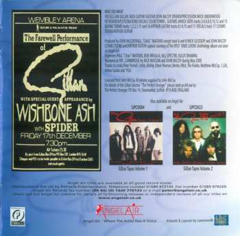 2CD Gillan: The Gillan Tapes - Volume 3