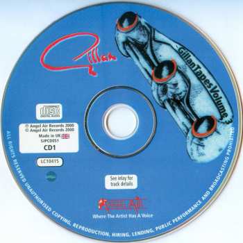 2CD Gillan: The Gillan Tapes - Volume 3