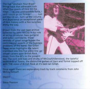 2CD Gillan: The Gillan Tapes - Volume 3
