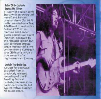 2CD Gillan: The Gillan Tapes - Volume 3