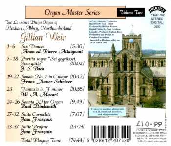 CD Gillian Weir: The Lawrence Phelps Organ Of Hexham Abbey, Northumberland