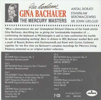 7CD Gina Bachauer: The Mercury Masters LTD