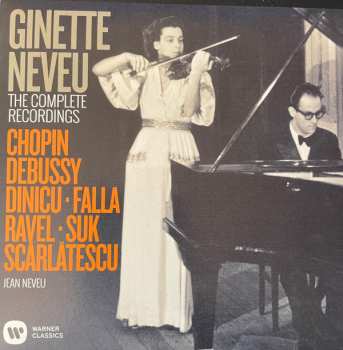 4CD/Set di cofanetti Ginette Neveu: The Complete Recordings