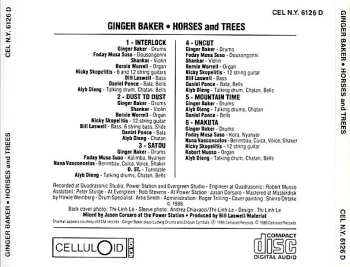 CD Ginger Baker: Horses And Trees