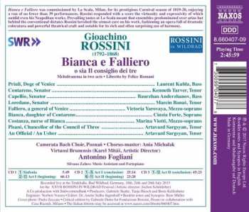 3CD Gioacchino Rossini: Bianca E Falliero