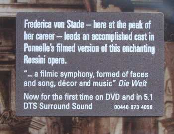 DVD Claudio Abbado: La Cenerentola