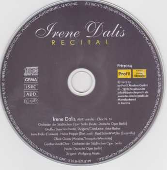 CD Georges Bizet: Recital - Works By Rossini, Verdi, Wagner, Gluck, Bizet