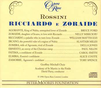3CD/Set di cofanetti The Academy Of St. Martin-in-the-Fields: Ricciardo e Zoraide