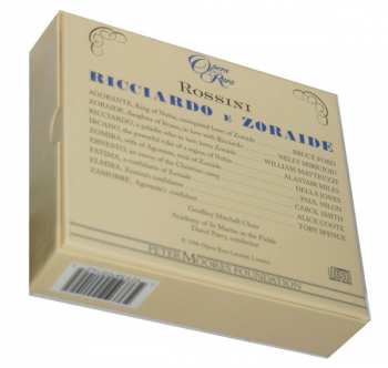 3CD/Set di cofanetti The Academy Of St. Martin-in-the-Fields: Ricciardo e Zoraide