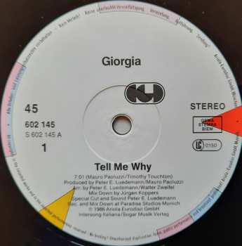 LP Giorgia: Tell Me Why
