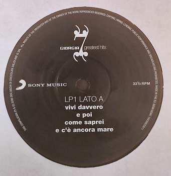 2LP Giorgia: Greatest Hits (Le Cose Non Vanno Mai Come Credi) LTD