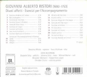 SACD Giovanni Alberto Ristori: Divoti Affetti Alla Passione Di Nostro Signore - Esercizi Per L'Accompagnamento