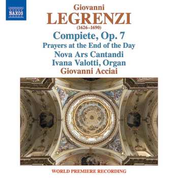 Album Giovanni Legrenzi: Compiete, Op. 7