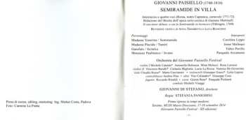 2CD Giovanni Paisiello: Semiramide In Villa