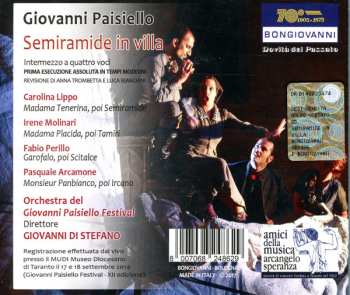 2CD Giovanni Paisiello: Semiramide In Villa